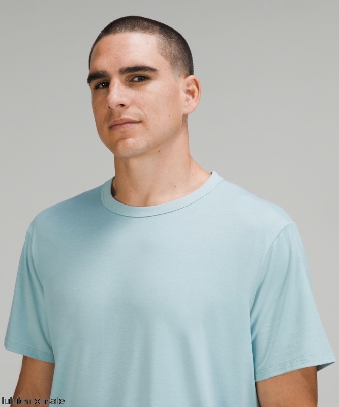 Lululemon Deutschland DELULU794 | Brise Blau Das Fundamentale T-shirt